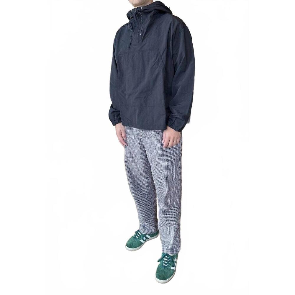 NEW KAPPY pocket windbreaker in black